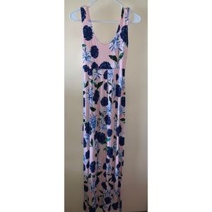 Flower maternity dress